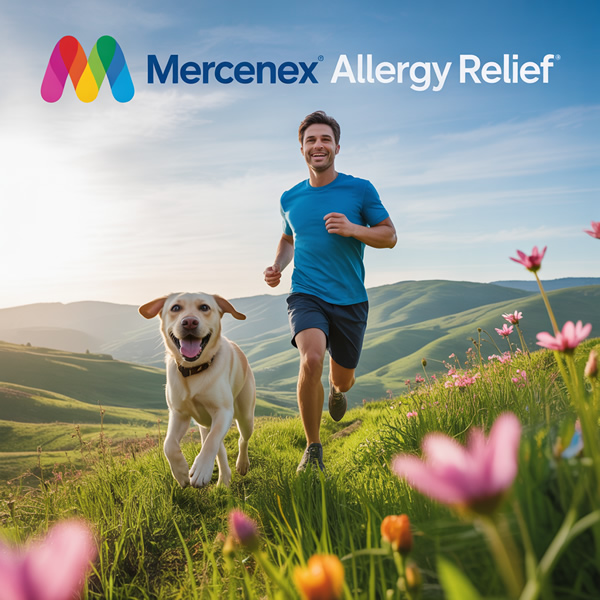 Ad for allergy relief mefication