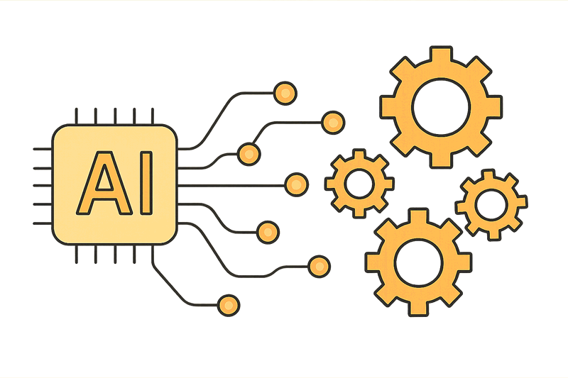 Automation cogs graphic